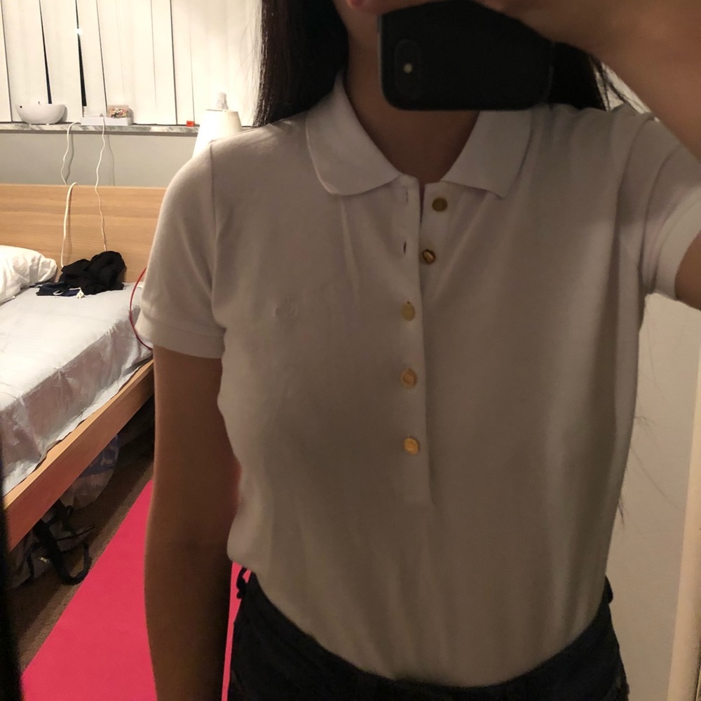 Ralph Lauren White Polo Shirt